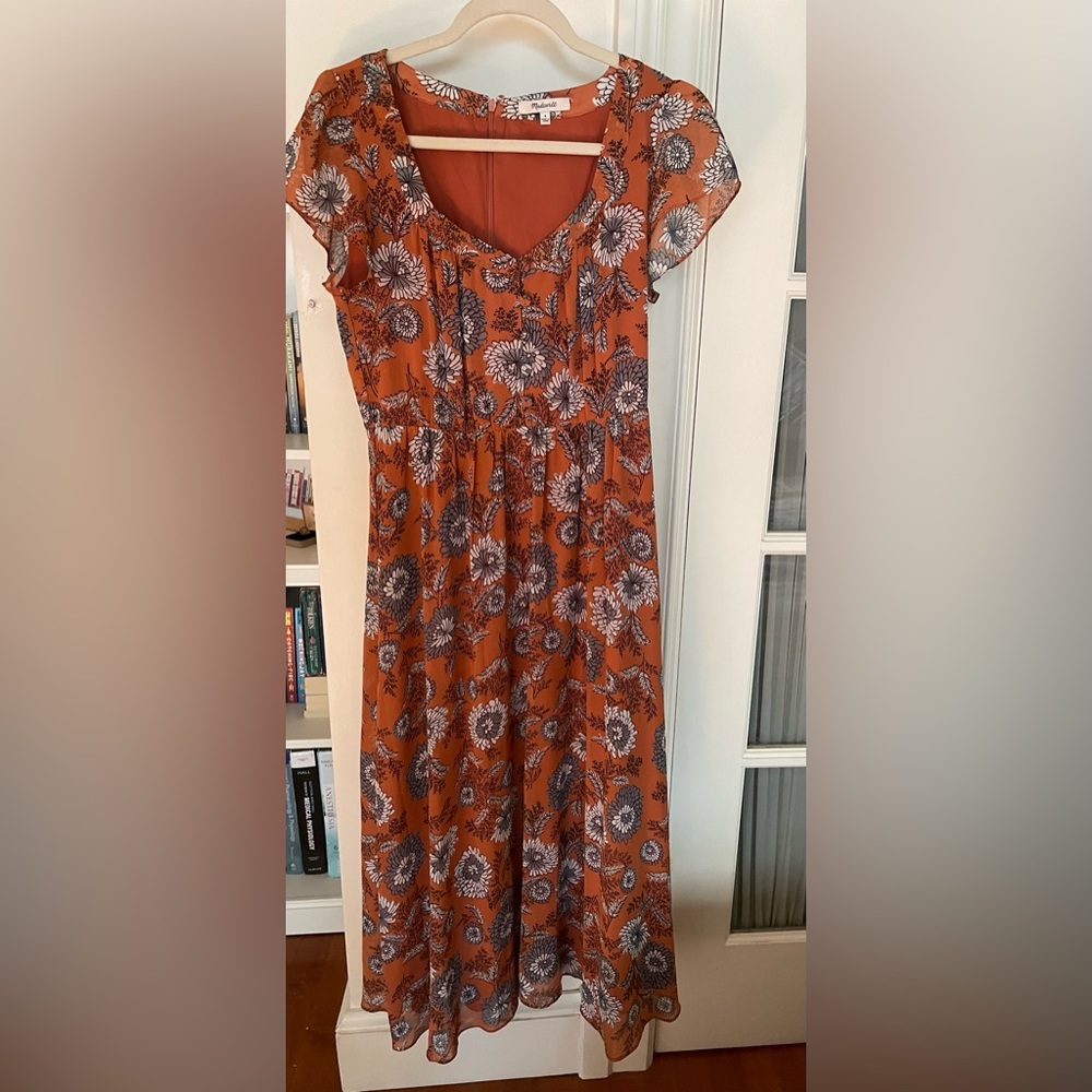 Madewell floral dress